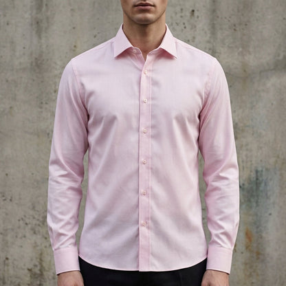 Long Sleeve Shirt for Men Cotton Blend Wrinkle Resistant – Marlowe