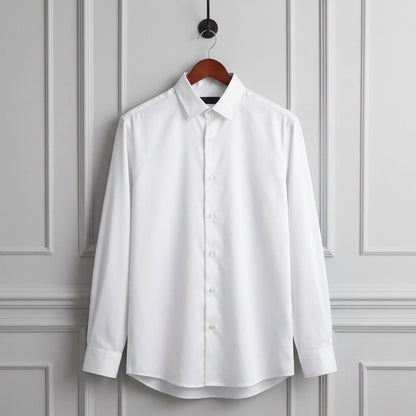 Men's Slim Fit Cotton Blend Dress Shirt Anti Wrinkle – Everett