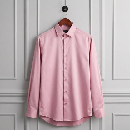 Men's Slim Fit Cotton Blend Dress Shirt Anti Wrinkle – Everett