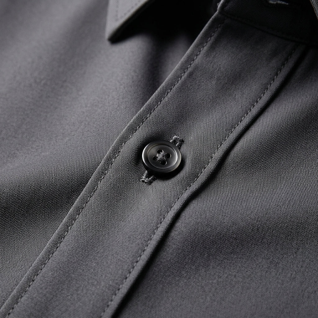 Men's Slim Fit Cotton Blend Dress Shirt Anti Wrinkle – Everett