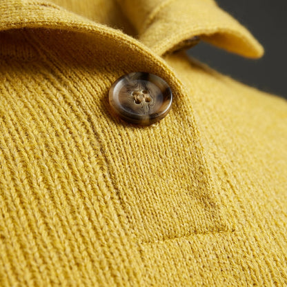 Women's Knitted Dress Cotton Blend Loose Fit Button Lapel – Elara