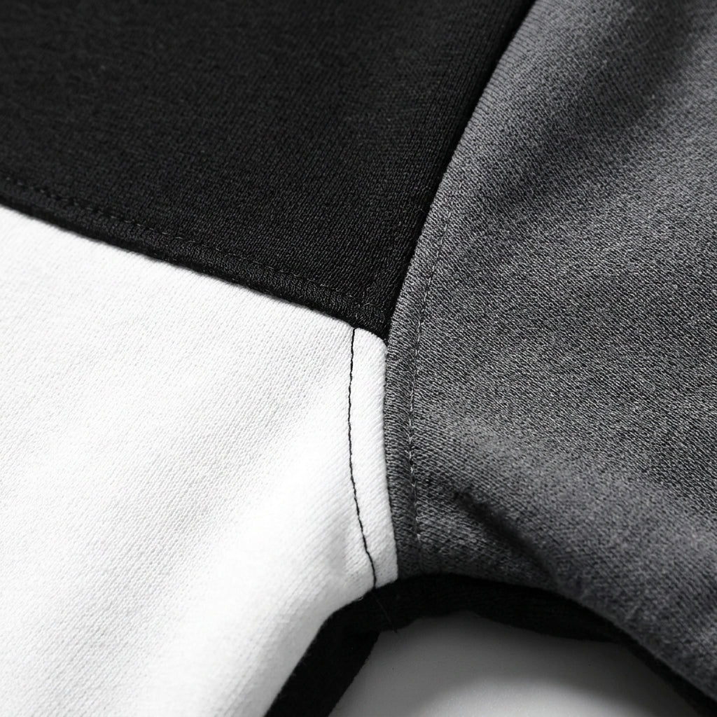 Men's Color Block Cotton Blend Oversized Hoodie – Rowan