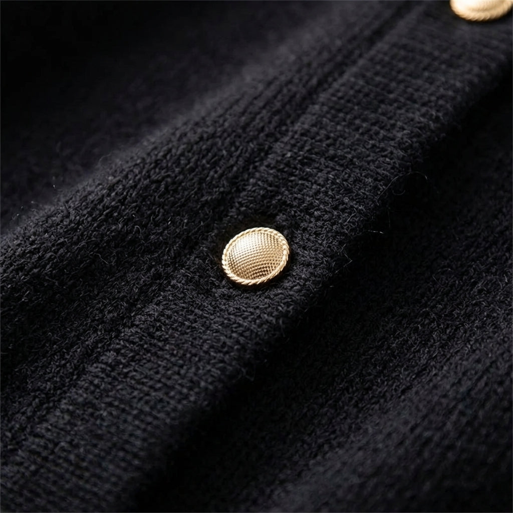 Women's Sleeveless Cotton Blend Cardigan Slim Fit – Elara