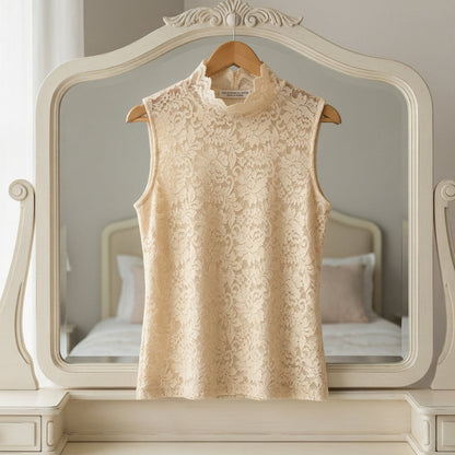Women's Floral Lace Camisole Cotton Blend Sleeveless – Elodie