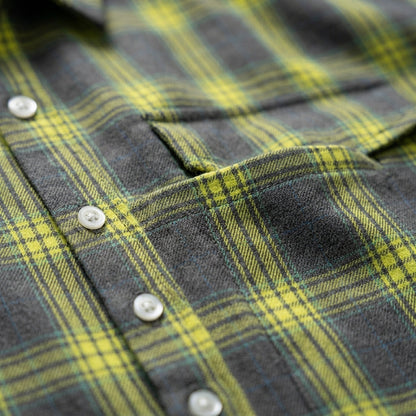 Plaid Oversized Cotton Blend Shirt With Pockets – Marlowe