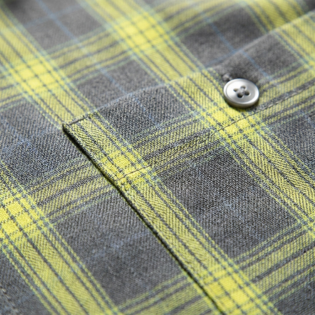 Plaid Oversized Cotton Blend Shirt With Pockets – Marlowe