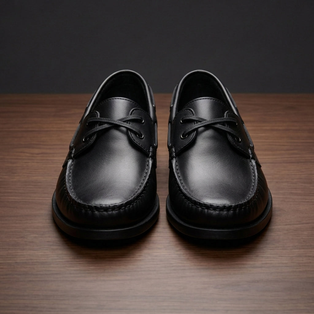 Men's Faux Leather Lace-Up Business Shoes for Driving – Everett