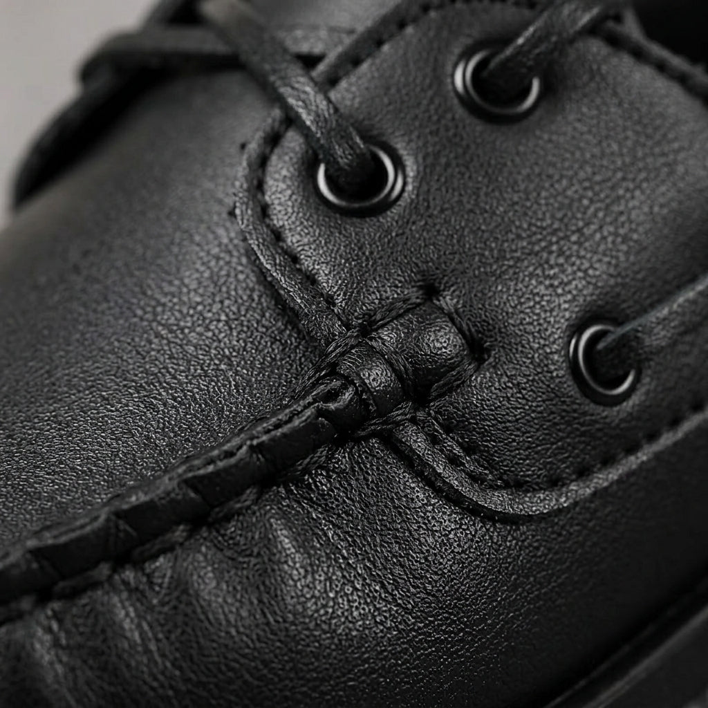 Men's Faux Leather Lace-Up Business Shoes for Driving – Everett