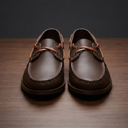 Men's Faux Leather Lace-Up Business Shoes for Driving – Everett