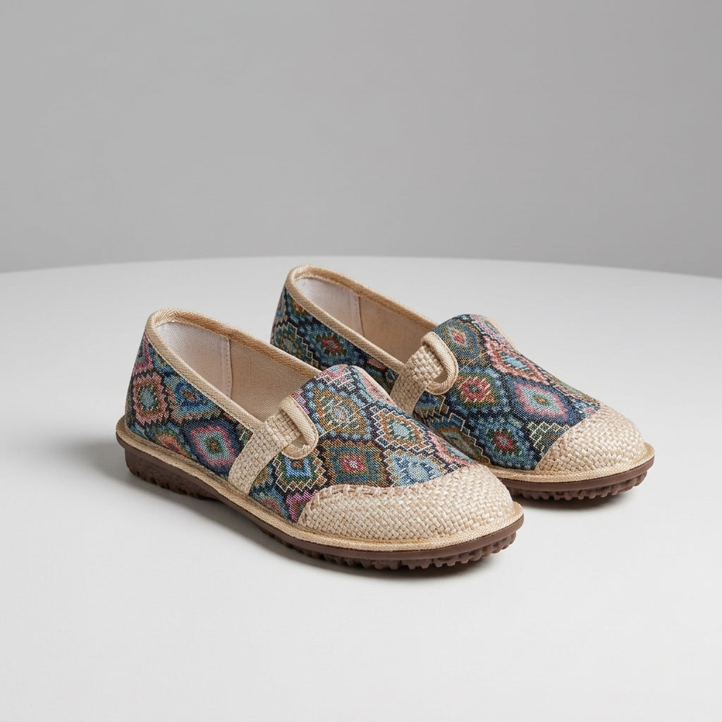 Casual Sports Shoes Soft Sole Anti Slip Ethnic Style – Mira