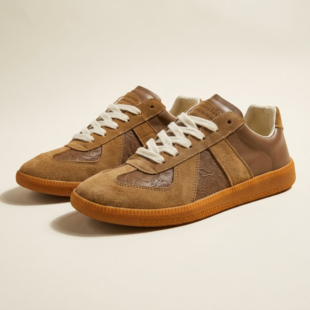 Orthopedic Lace-Up Sneakers Textile Synthetic – Marlowe