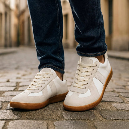 Orthopedic Lace-Up Sneakers Textile Synthetic – Marlowe