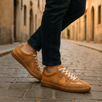 Orthopedic Lace-Up Sneakers Textile Synthetic – Marlowe