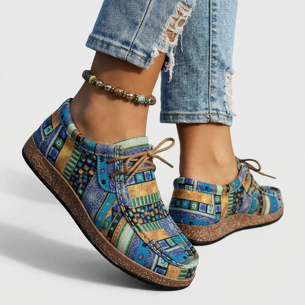 Orthopedic Sneakers Cushioned Textile Arch Support – Elara