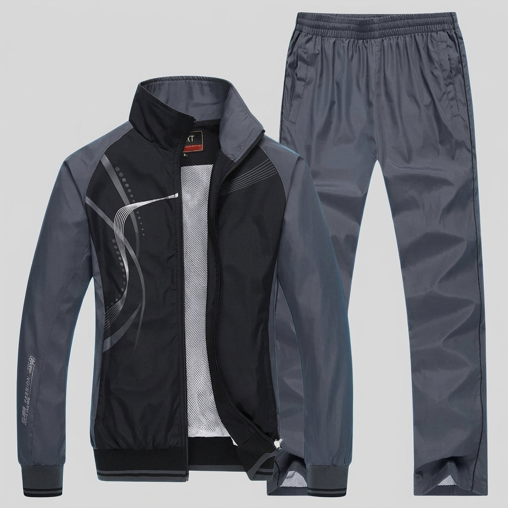 Cotton Blend Training Tracksuit Modern Fit – Mateo