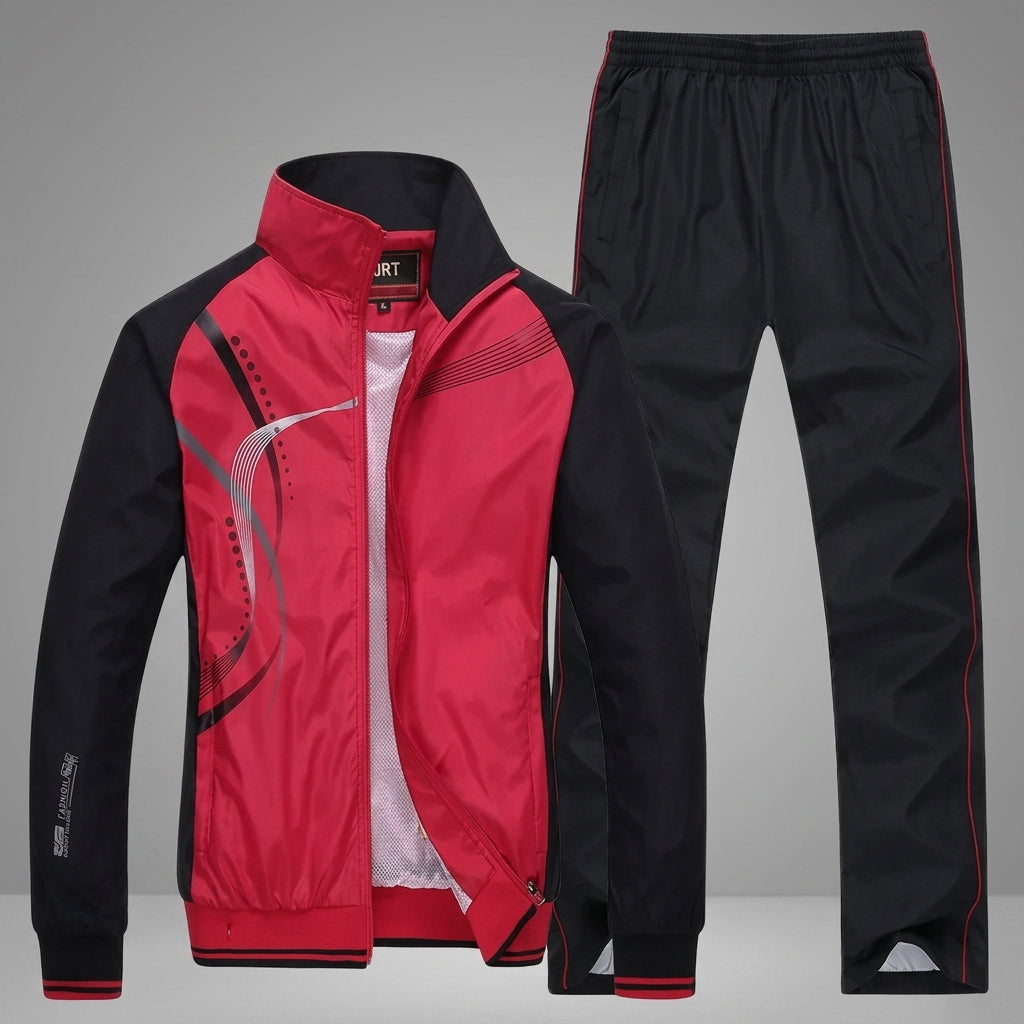 Cotton Blend Training Tracksuit Modern Fit – Mateo