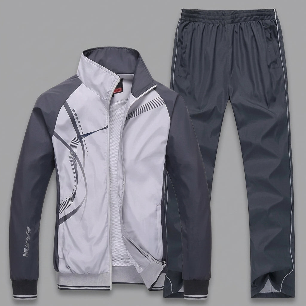 Cotton Blend Training Tracksuit Modern Fit – Mateo