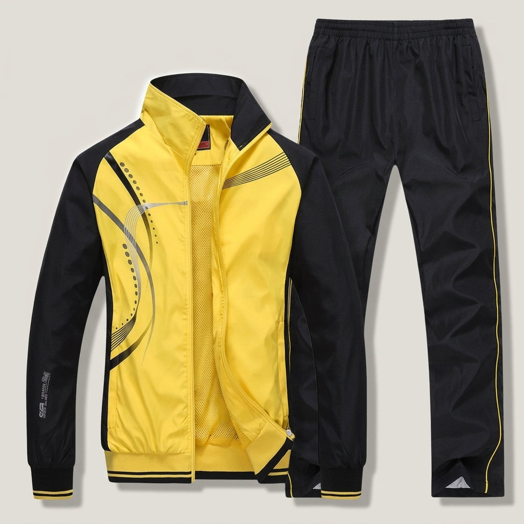 Cotton Blend Training Tracksuit Modern Fit – Mateo