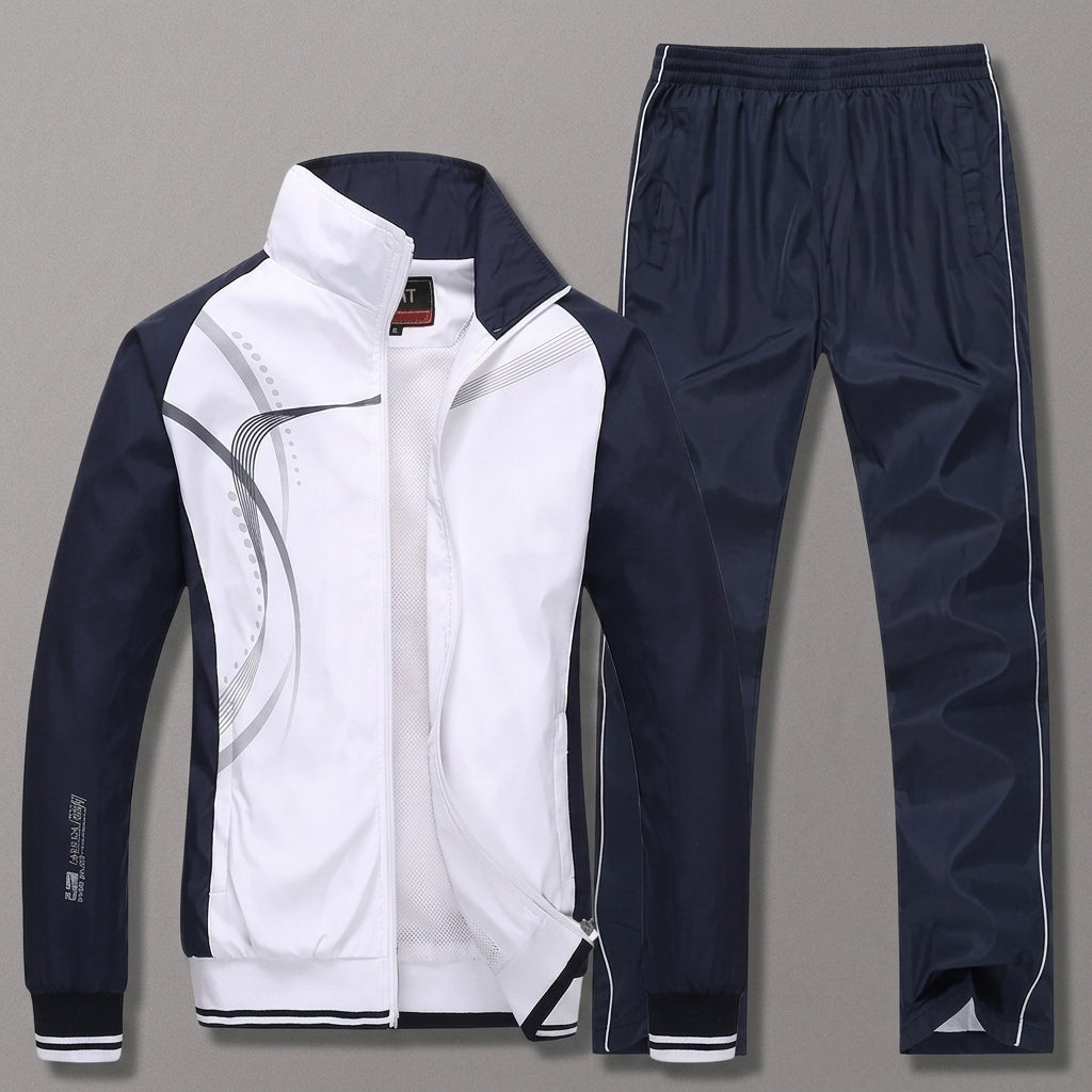 Cotton Blend Training Tracksuit Modern Fit – Mateo