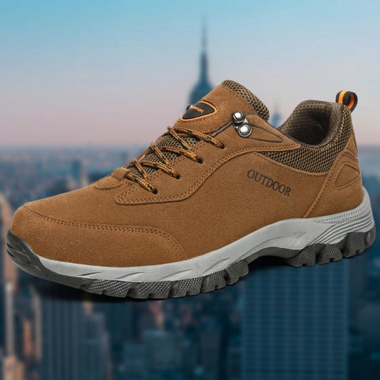 Outdoor Hiking Shoes Breathable Suede Mesh Rugged Grip – Elara