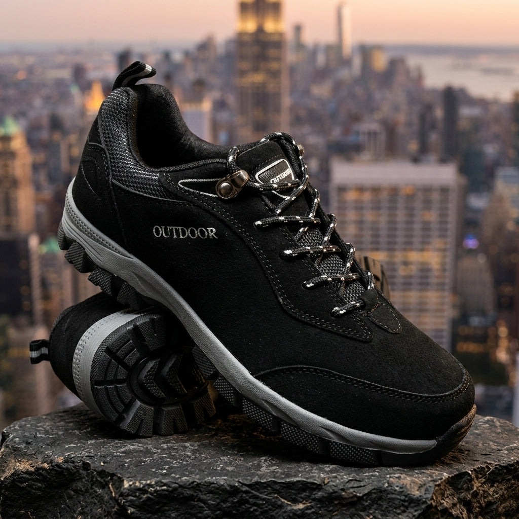 Outdoor Hiking Shoes Breathable Suede Mesh Rugged Grip – Elara