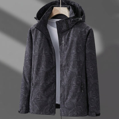 Lightweight Wind-Resistant Jacket With Detachable Hood – Elara