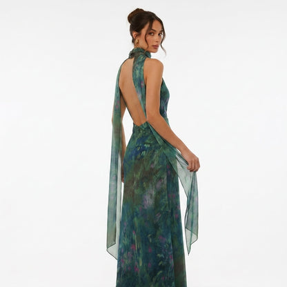 Floral Maxi Dress for Women Flowing Elegant Fit – Marielle