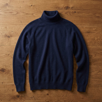 Mock Neck Sweater Merino Wool Blend Raglan Fit – Valentina