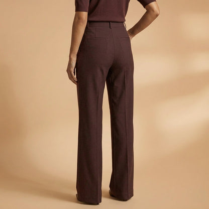 Women's Tailored Trousers High Waisted Stretch Blend Fit – Valentina