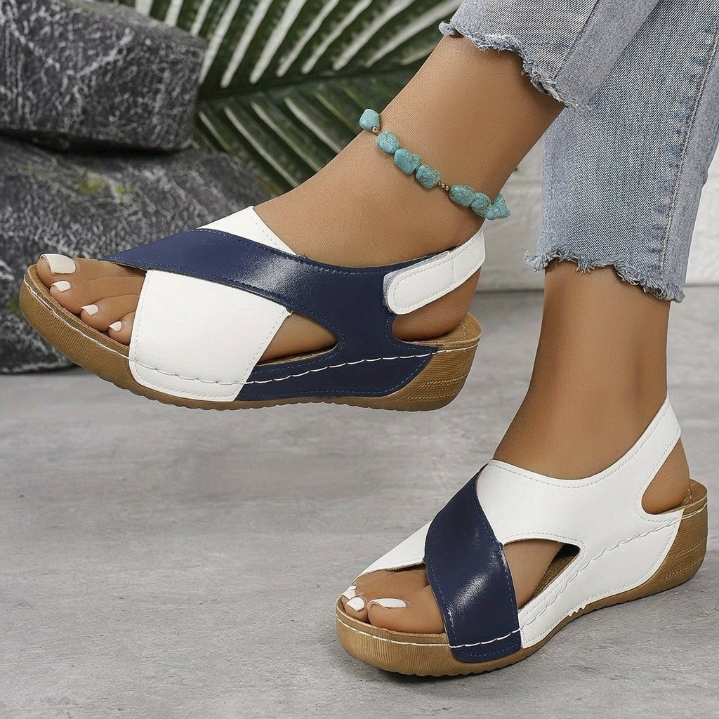 Orthopedic Sport Sandals Open Toe Cushioned Footbed Adjustable Straps – Marlow