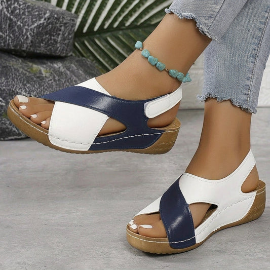 Orthopedic Sport Sandals Open Toe Cushioned Footbed Adjustable Straps – Marlow