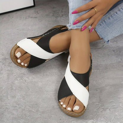 Orthopedic Sport Sandals Open Toe Cushioned Footbed Adjustable Straps – Marlow