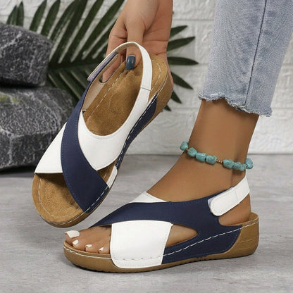 Orthopedic Sport Sandals Open Toe Cushioned Footbed Adjustable Straps – Marlow