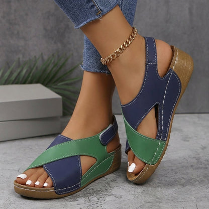 Orthopedic Sport Sandals Open Toe Cushioned Footbed Adjustable Straps – Marlow