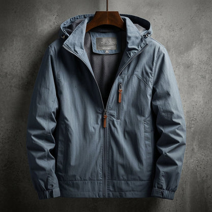 Men's Lightweight Waterproof Shell Jacket Windproof Sleek – Alton