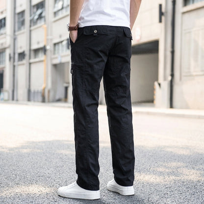 Cargo Pants Durable Cotton Blend Relaxed Fit Functional Pockets – Marlowe