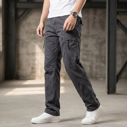 Cargo Pants Durable Cotton Blend Relaxed Fit Functional Pockets – Marlowe