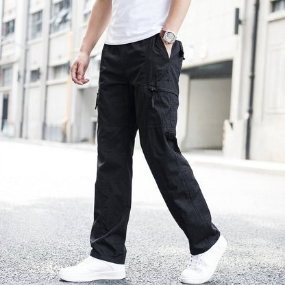 Cargo Pants Durable Cotton Blend Relaxed Fit Functional Pockets – Marlowe