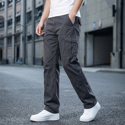Cargo Pants Durable Cotton Blend Relaxed Fit Functional Pockets – Marlowe