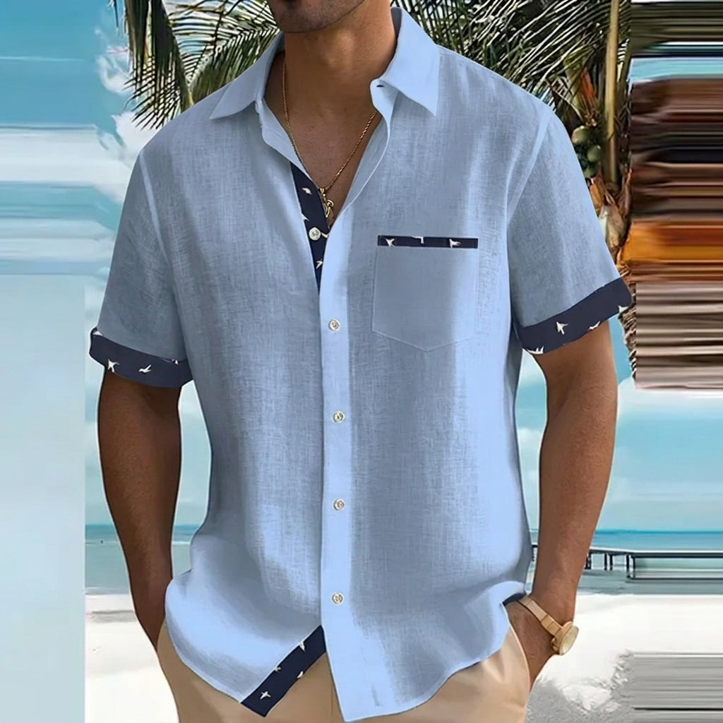 Short Sleeve Cotton Blend Shirt for Women – Marlowe