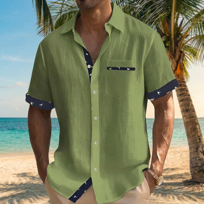 Short Sleeve Cotton Blend Shirt for Women – Marlowe