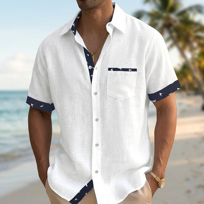 Short Sleeve Cotton Blend Shirt for Women – Marlowe