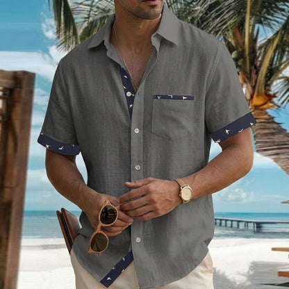 Short Sleeve Cotton Blend Shirt for Women – Marlowe
