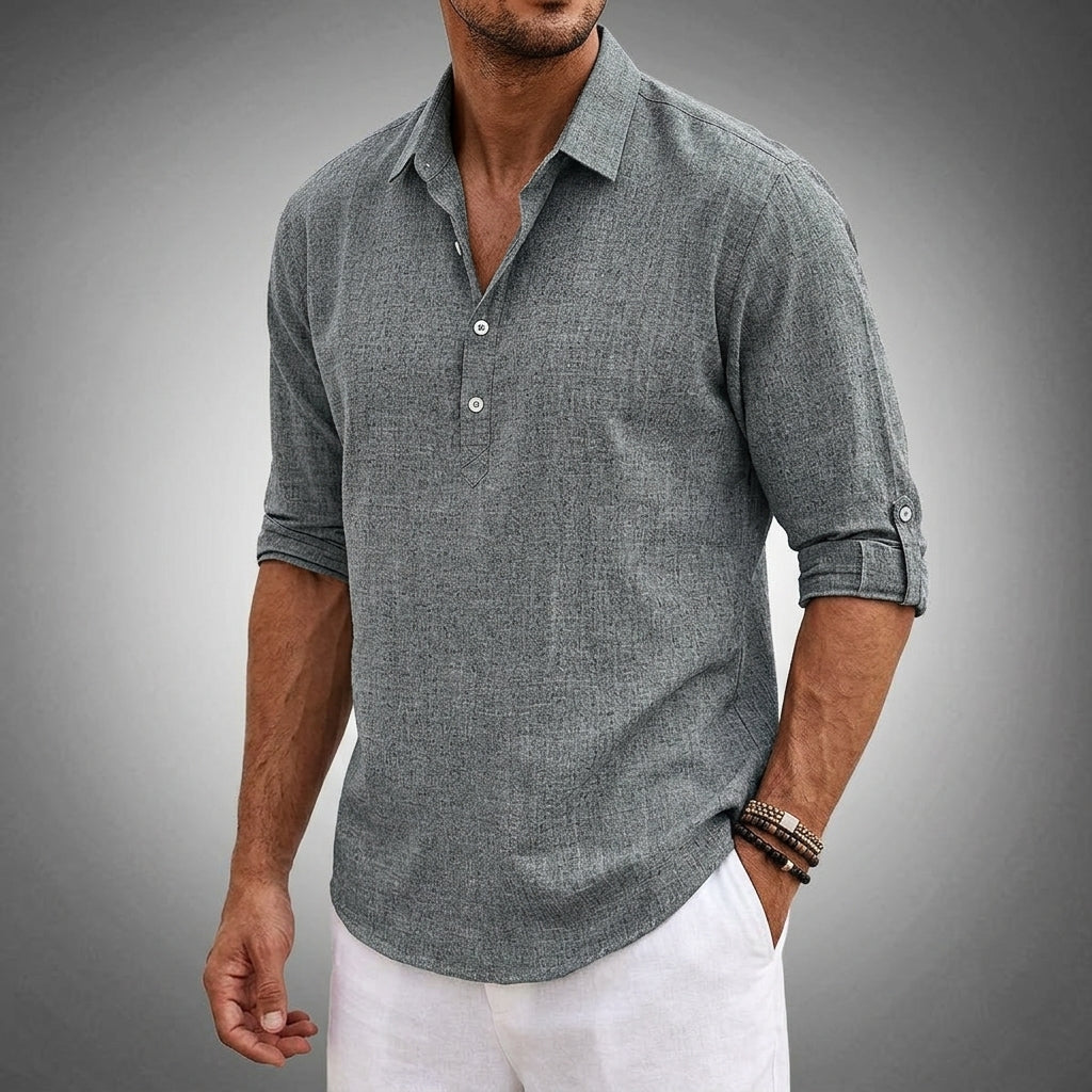 Men's Cotton Blend Short Sleeve Polo Classic Fit – Marlowe
