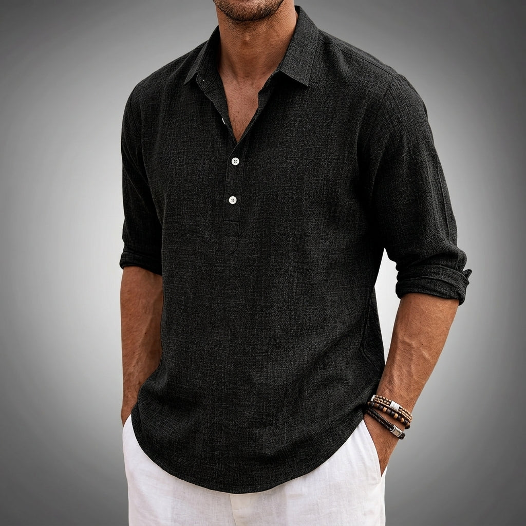 Men's Cotton Blend Short Sleeve Polo Classic Fit – Marlowe