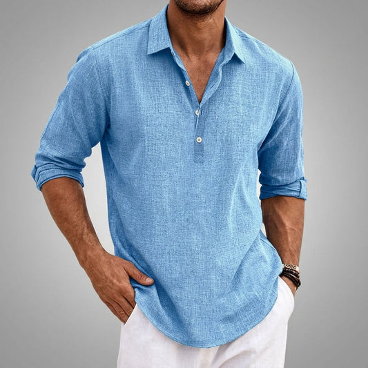 Men's Cotton Blend Short Sleeve Polo Classic Fit – Marlowe