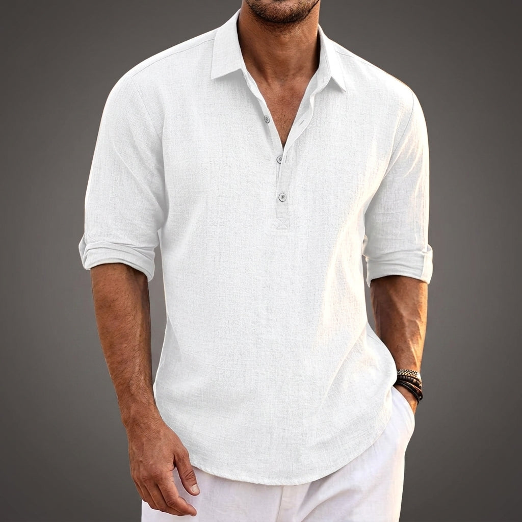 Men's Cotton Blend Short Sleeve Polo Classic Fit – Marlowe