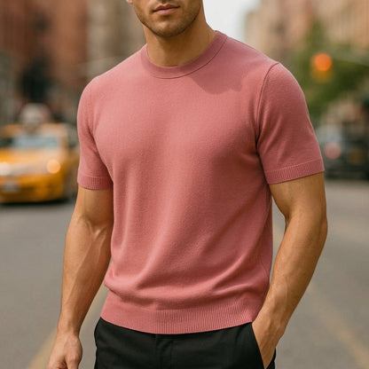 Cashmere Blend T-Shirt Refined Everyday Style – Alina