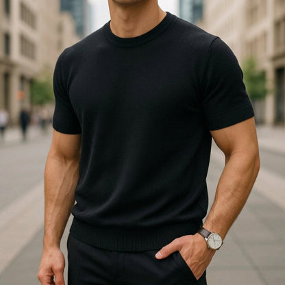 Cashmere Blend T-Shirt Refined Everyday Style – Alina