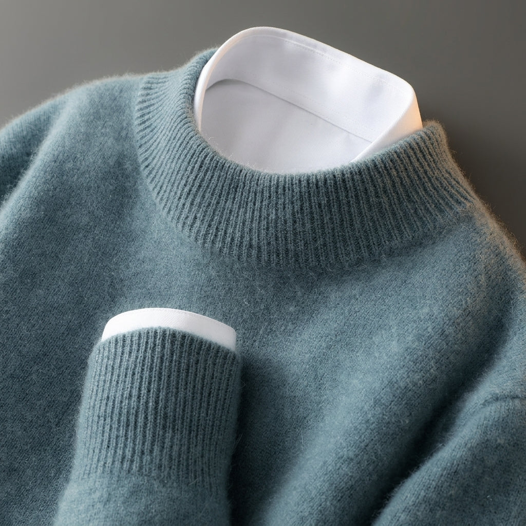 Cashmere Blend Sweater Refined Soft Feel – Valentina